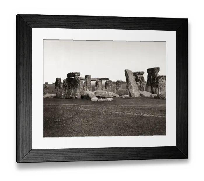 Framed Print : Fallen Stones in Stonehenge
