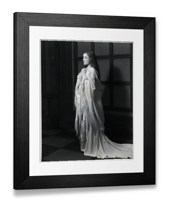Framed Print : Helen Hayes In Costume As Queen Victoria Framed Print : Helen Hayes In Costume As Queen Victoria