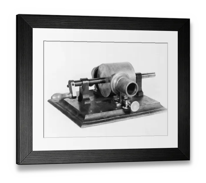 Framed Print : Edison's Original Phonograph Framed Print : Edison's Original Phonograph