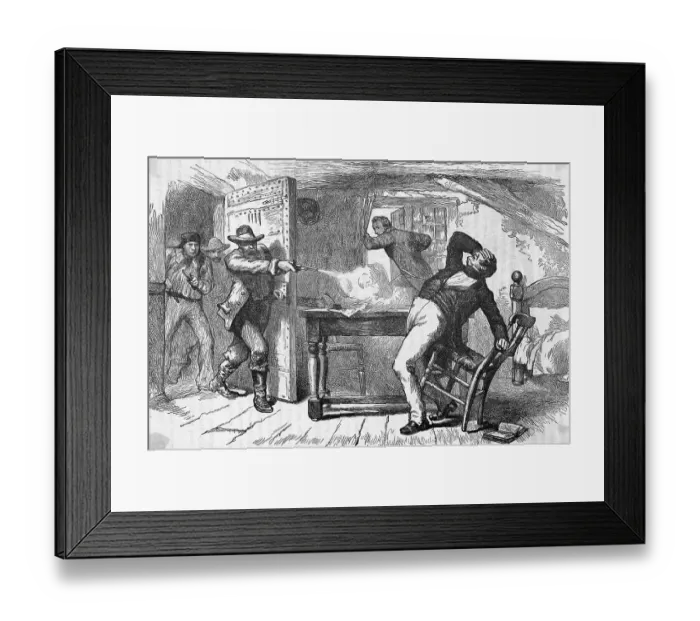 Framed Print : Murder Of Joseph And Hyrum Smith