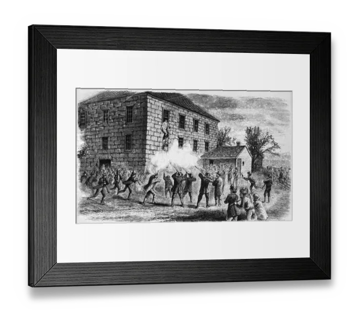 Framed Print : Assassination Of Joseph Smith Framed Print : Assassination Of Joseph Smith