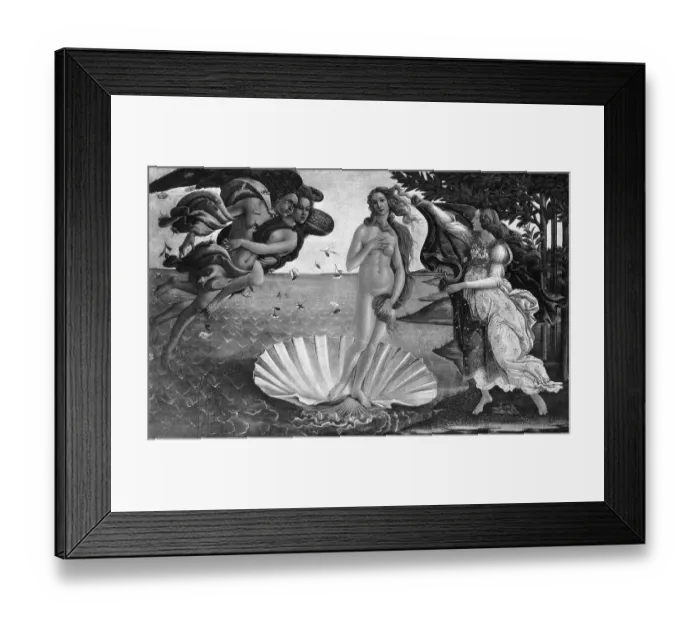 Framed Print : Birth Of Venus By Botticelli Framed Print : Birth Of Venus By Botticelli