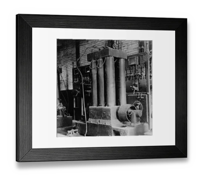 Framed Print : Edison Bipolar Direct Current Generator Framed Print : Edison Bipolar Direct Current Generator