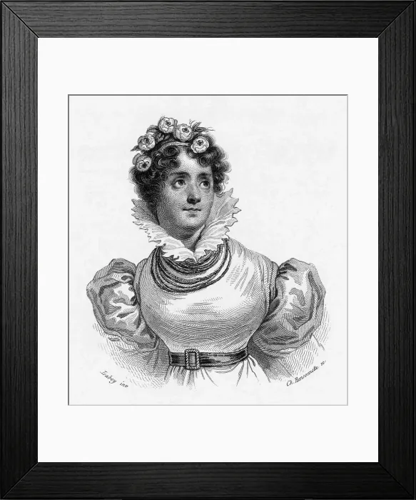 Framed Print : Portrait of the Empress Josephine Framed Print : Portrait of the Empress Josephine