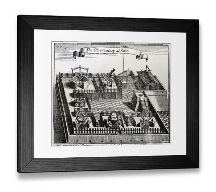 Framed Print : Observatory In Peking 17Th Century