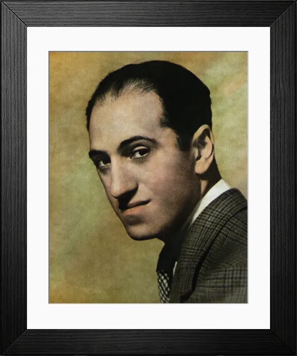 Framed Print : George Gershwin Framed Print : George Gershwin