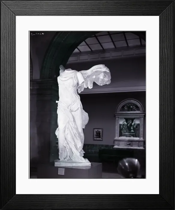 Framed Print : The Nike Of Samothrice Sculpture Framed Print : The Nike Of Samothrice Sculpture