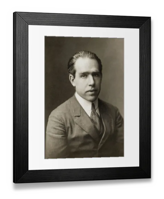 Framed Print : Niels Bohr, Danish Physicist Framed Print : Niels Bohr, Danish Physicist