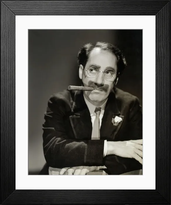 Framed Print : Groucho Marx as Wolf J. Flywheel Framed Print : Groucho Marx as Wolf J. Flywheel