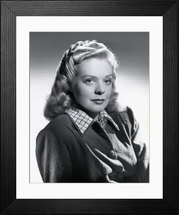 Framed Print : Headshoulders Portrait Of Alice Faye Framed Print : Headshoulders Portrait Of Alice Faye