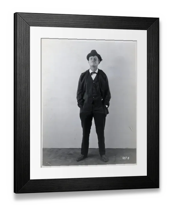 Framed Print : Will Rogers Standing W / Hands In Pockets Framed Print : Will Rogers Standing W / Hands In Pockets