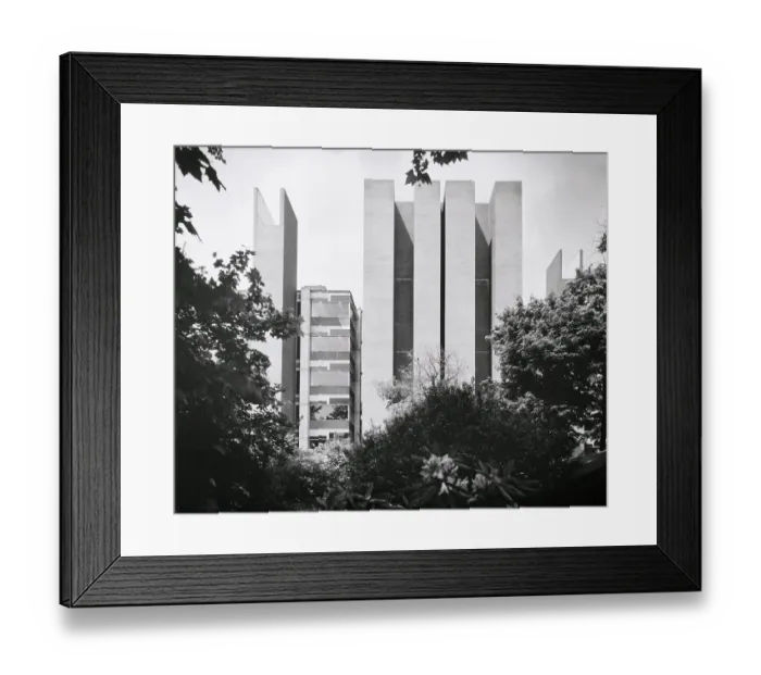 Framed Print : Richcards Research Lab, Univ. Of Pennsyl