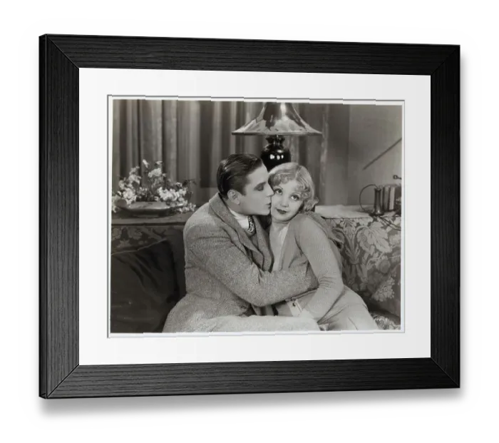 Framed Print : Alice White And William Blakewell Framed Print : Alice White And William Blakewell