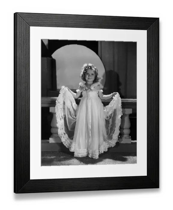 Framed Print : Full Length Photo Of Shirley Temple Framed Print : Full Length Photo Of Shirley Temple