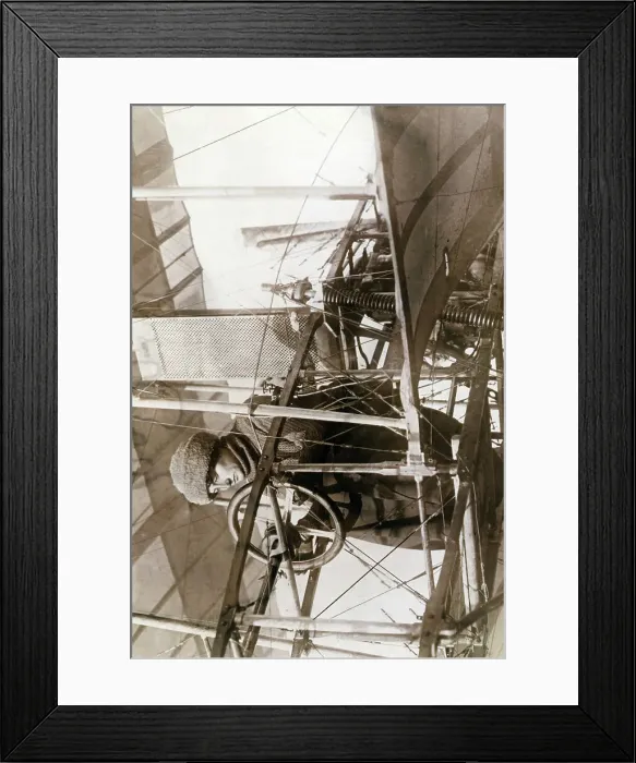 Framed Print : French Aviatrix De La Roche Framed Print : French Aviatrix De La Roche