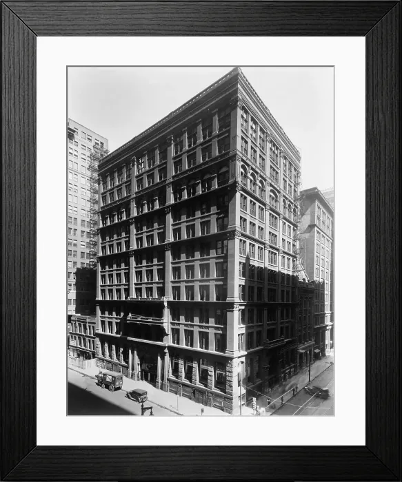 Framed Print : Home Insurance Building Framed Print : Home Insurance Building