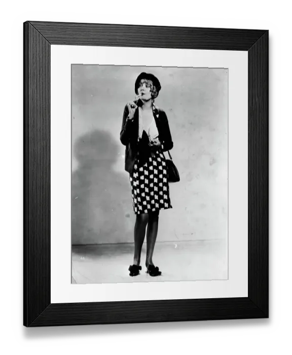 Framed Print : Mary Nolan In Typical Flapper Attire Framed Print : Mary Nolan In Typical Flapper Attire