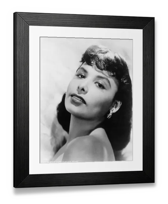 Framed Print : Lena Horne In Publicity Photograph Framed Print : Lena Horne In Publicity Photograph