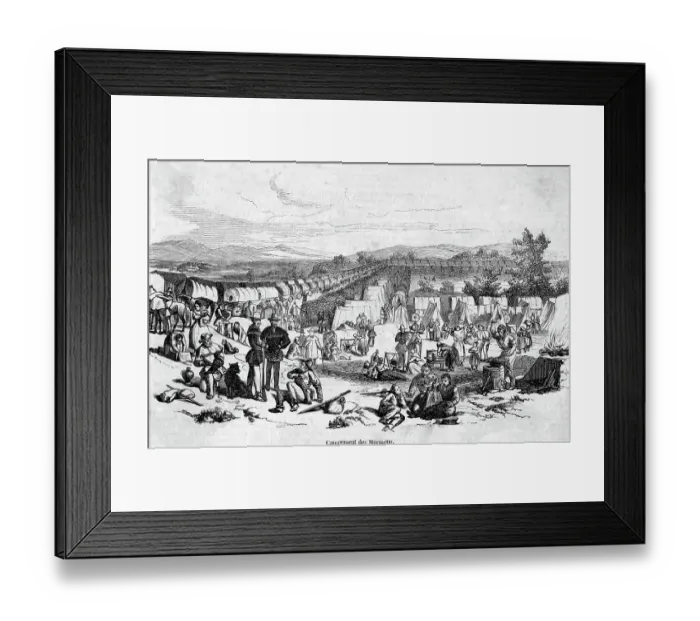 Framed Print : Mormons Western Track Framed Print : Mormons Western Track