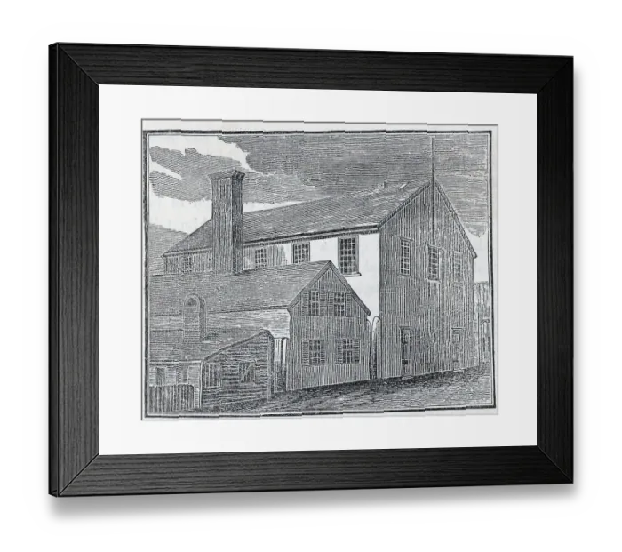 Framed Print : First Methodist Preaching House Framed Print : First Methodist Preaching House
