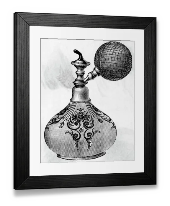 Framed Print : Decorative Atomizer Framed Print : Decorative Atomizer