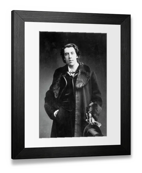 Framed Print : Oscar Wilde