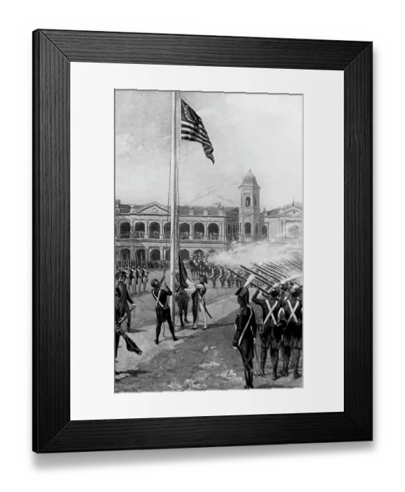 Framed Print : Transfer of Louisiana to United States Framed Print : Transfer of Louisiana to United States