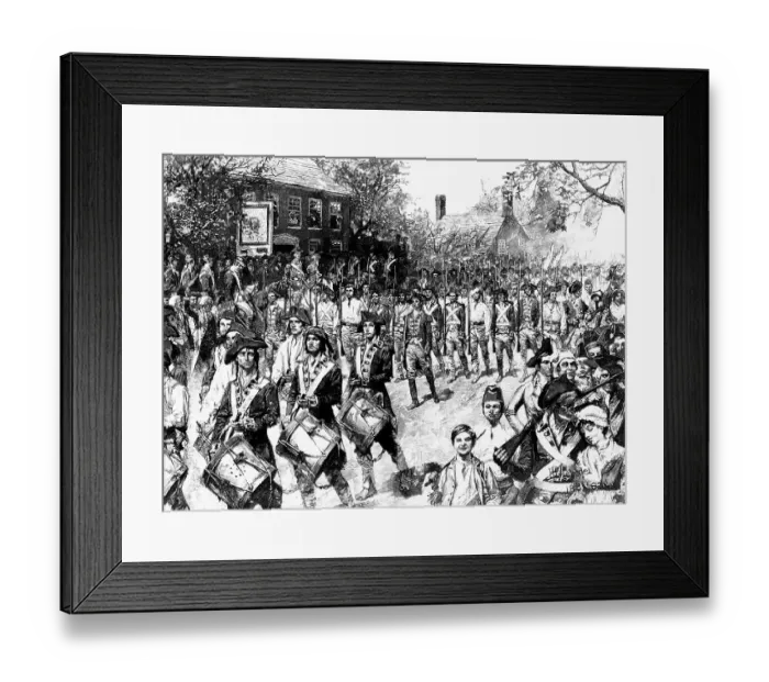Framed Print : Occupation of New York by Revolutionary Troops Framed Print : Occupation of New York by Revolutionary Troops