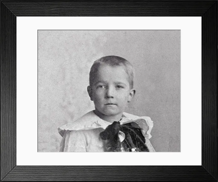 Framed Print : Football Coach Knute Rockne as a Youngster Framed Print : Football Coach Knute Rockne as a Youngster
