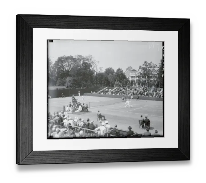 Framed Print : Tennis Match Framed Print : Tennis Match