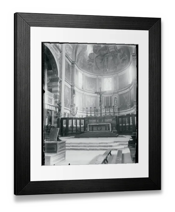 Framed Print : Interior View of Cathedral Framed Print : Interior View of Cathedral