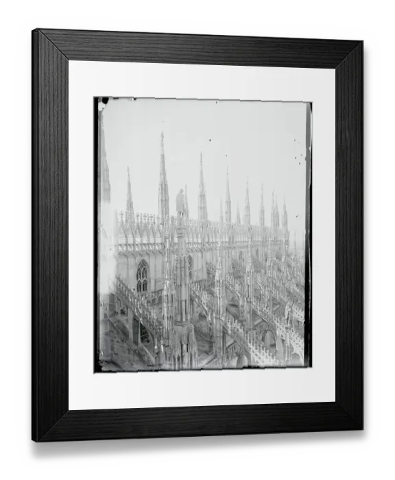 Framed Print : Exterior View of Roof Design Framed Print : Exterior View of Roof Design