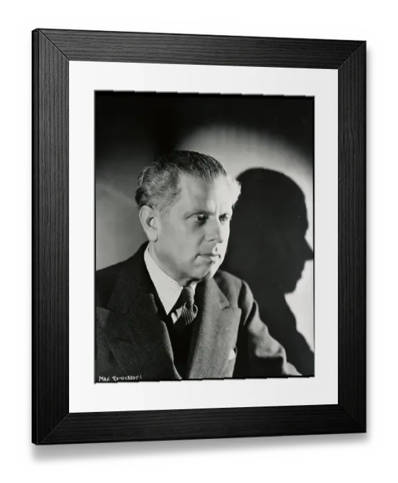 Framed Print : Max Reinhardt, German Producer Framed Print : Max Reinhardt, German Producer