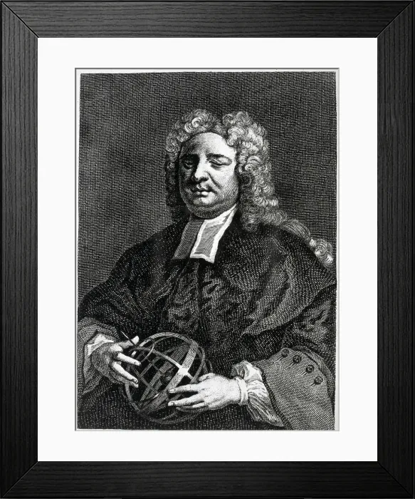 Framed Print : Nicholas Saunderson Blind Mathematician Framed Print : Nicholas Saunderson Blind Mathematician