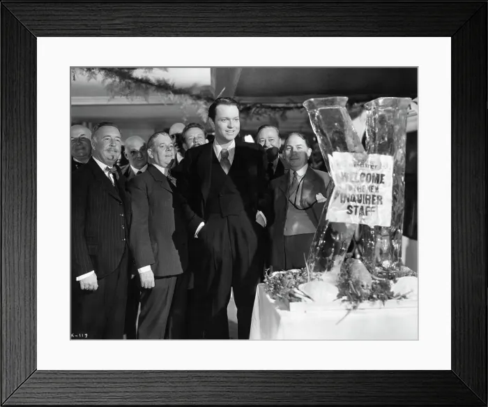 Framed Print : Orson Welles In Citizen Kane; Banquet Framed Print : Orson Welles In Citizen Kane; Banquet