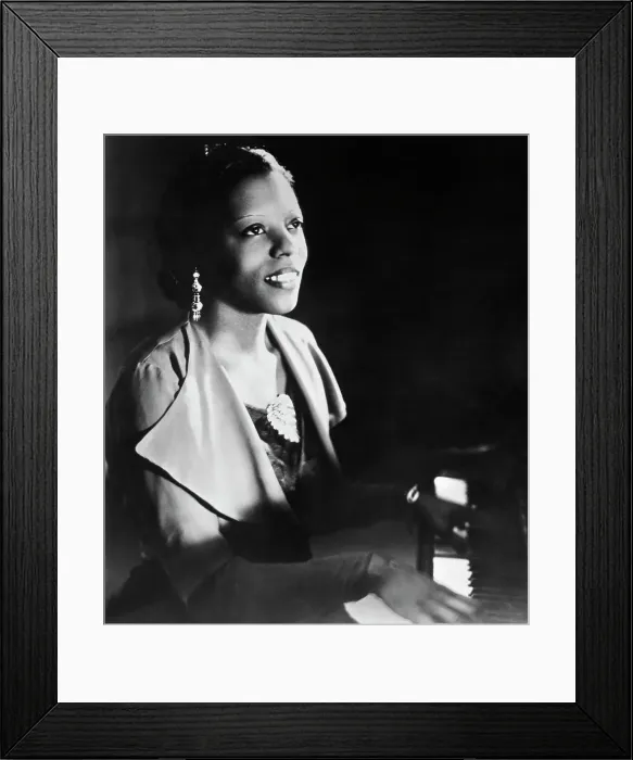 Framed Print : Mary Lou Williams at the Piano Framed Print : Mary Lou Williams at the Piano