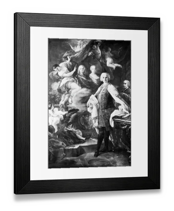 Framed Print : Painting Of Castrato Soprano Framed Print : Painting Of Castrato Soprano