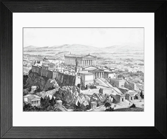 Framed Print : The Acropolis Framed Print : The Acropolis