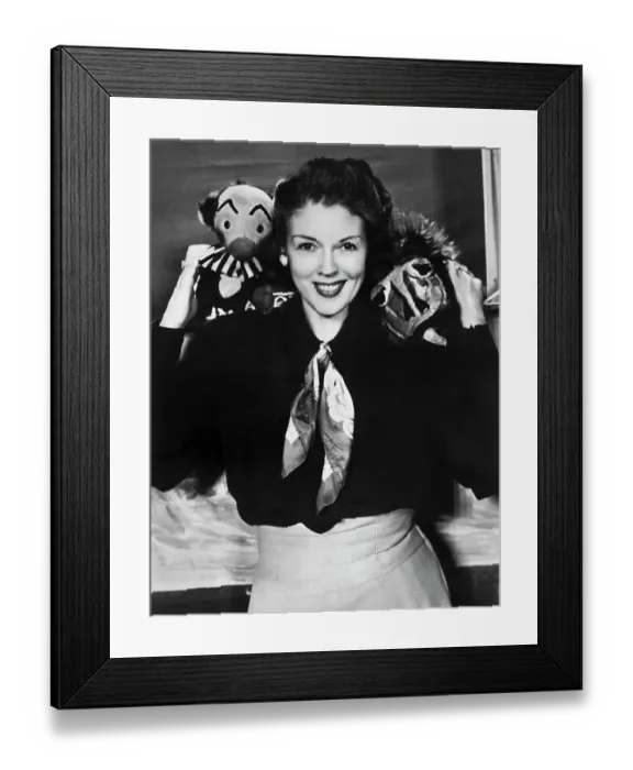 Framed Print : Kukla, Fran And Ollie Of Tv Fame Framed Print : Kukla, Fran And Ollie Of Tv Fame
