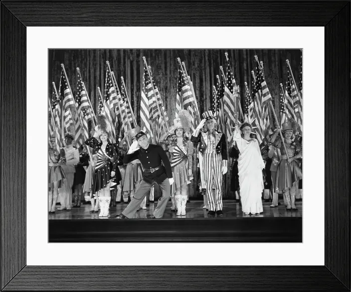 Framed Print : James Cagney Performing In Movie Scene Framed Print : James Cagney Performing In Movie Scene