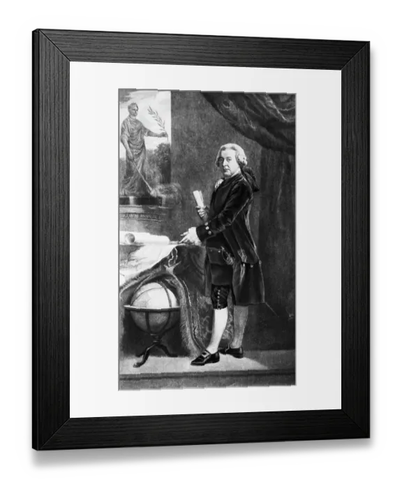Framed Print : Portrait of President John Adams by John Singleton Copley