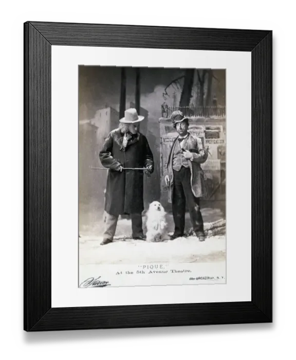 Framed Print : Vaudeville Routine; Hobos With Dog Framed Print : Vaudeville Routine; Hobos With Dog