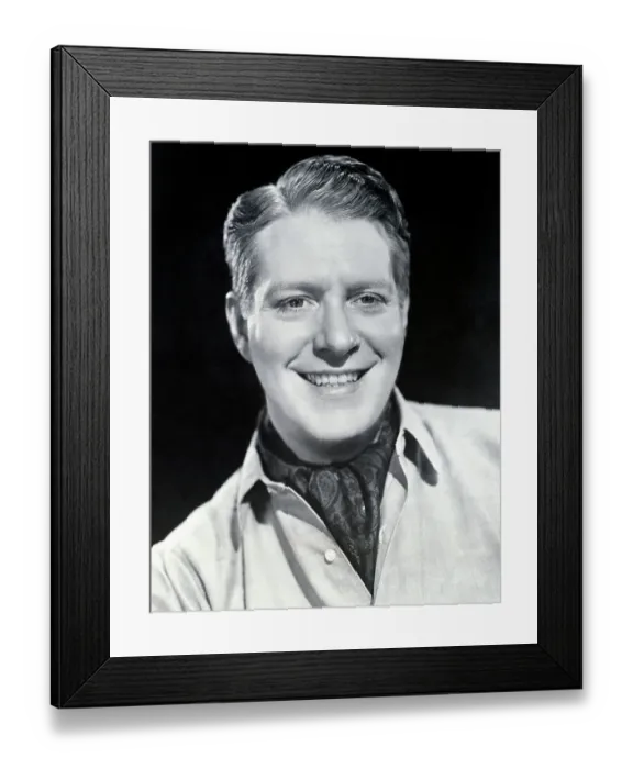 Framed Print : Portrait Of Singer Eddy Singer Framed Print : Portrait Of Singer Eddy Singer