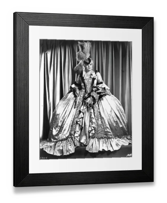 Framed Print : Woman Dressed In Ball Gown Framed Print : Woman Dressed In Ball Gown