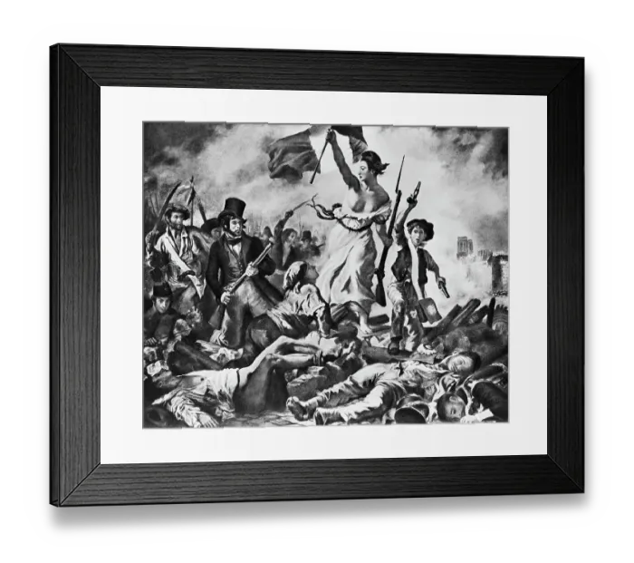 Framed Print : Liberty Leading the People by Eugene Delacroix Framed Print : Liberty Leading the People by Eugene Delacroix