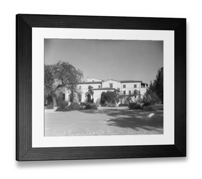 Framed Print : Einstein's Home in Pasadena, California Framed Print : Einstein's Home in Pasadena, California
