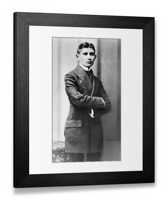 Framed Print : Franz Kafka Framed Print : Franz Kafka