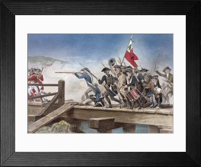 Framed Print : Battle of Concord Framed Print : Battle of Concord