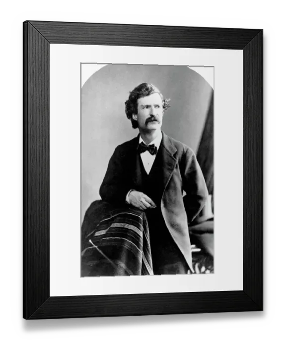 Framed Print : Mark Twain Framed Print : Mark Twain