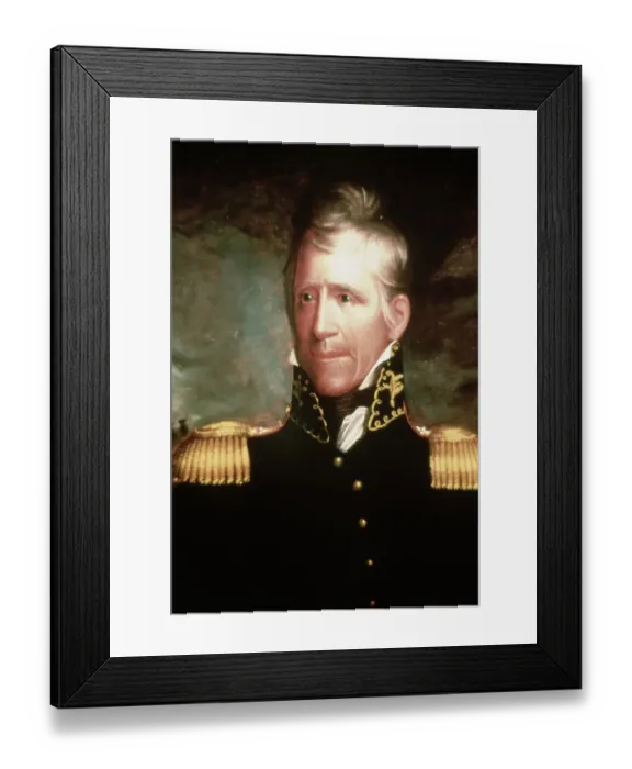 Framed Print : Portrait of Andrew Jackson by Ralph Eleasen Whiteside Earl Framed Print : Portrait of Andrew Jackson by Ralph Eleasen Whiteside Earl
